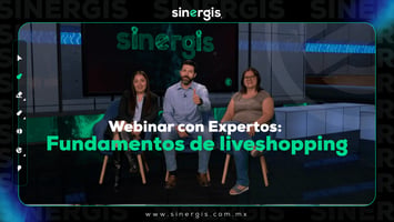 Webinar con expertos Fundamentos de liveshopping