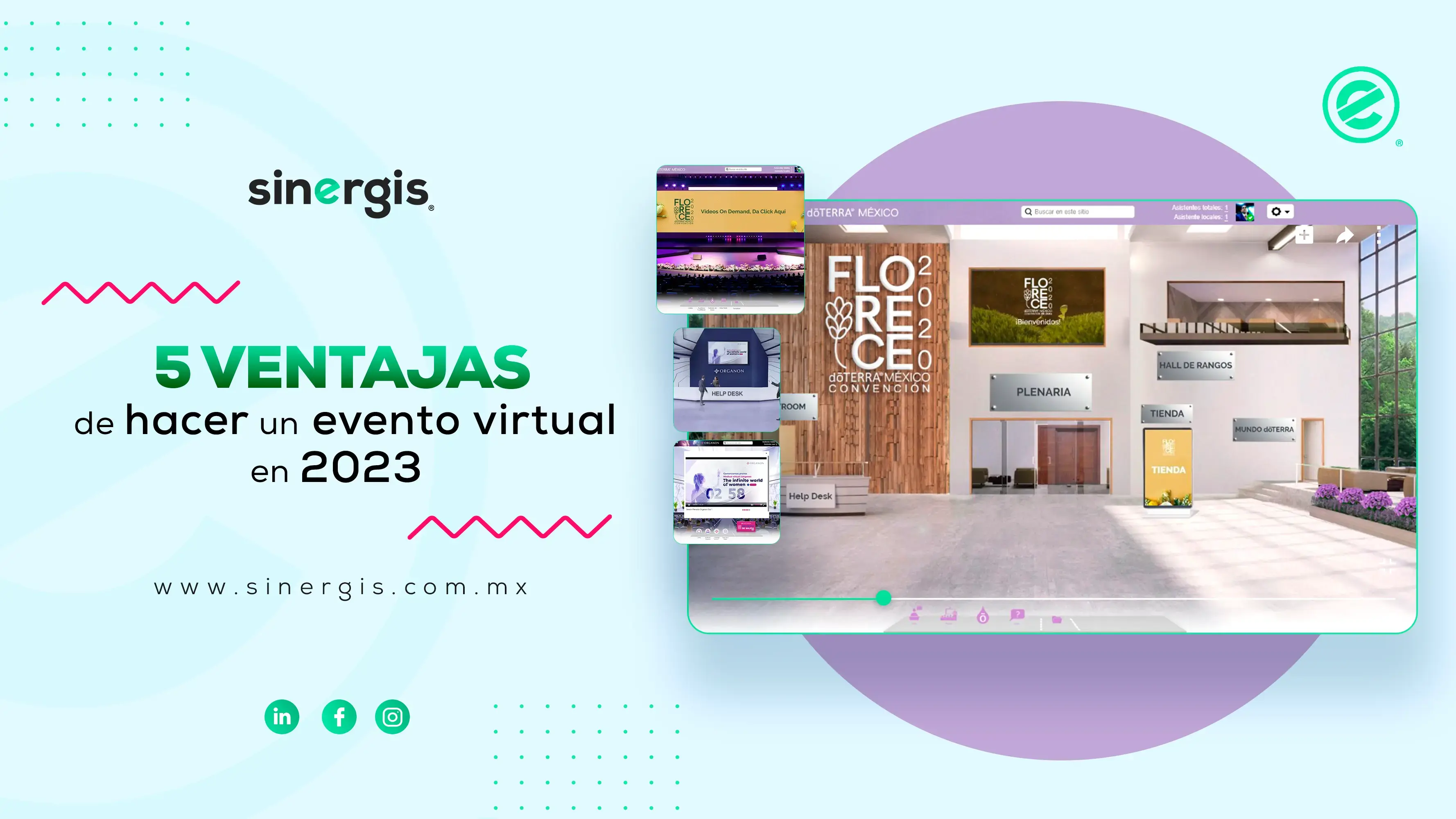 Cinco ventajas de eventos virtuales en 2023