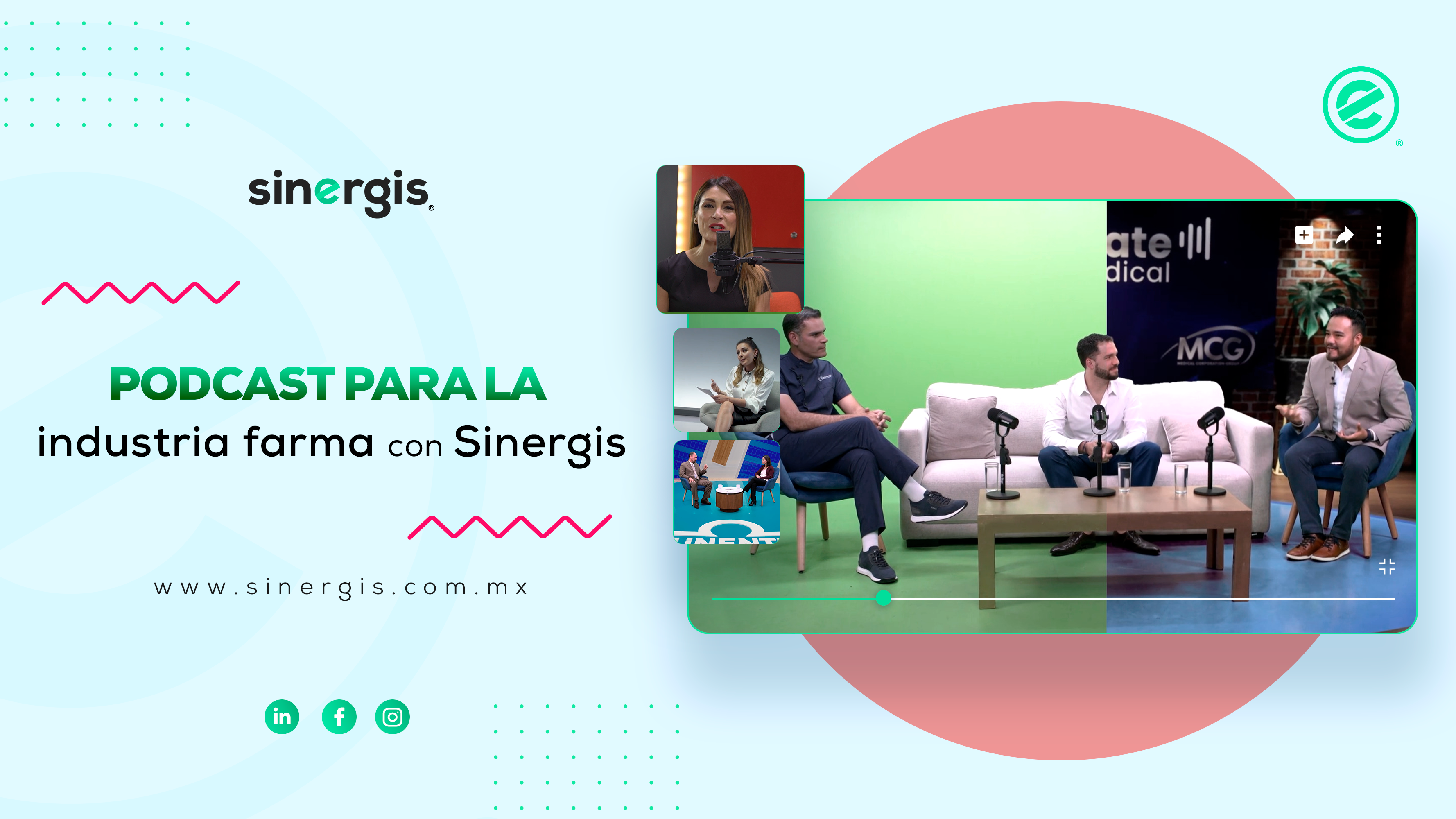 Podcast en la industria farmacéutica