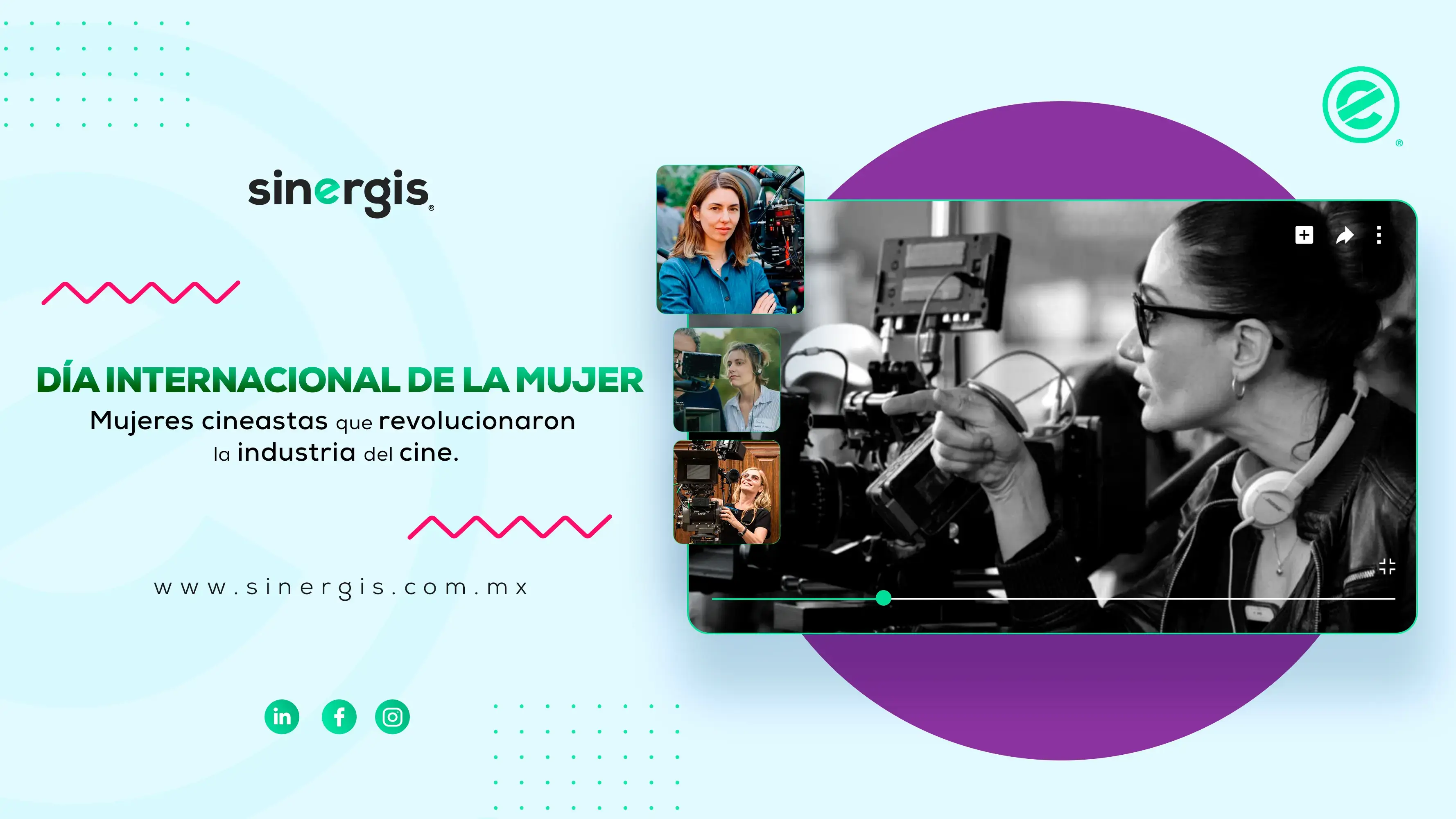 La mujer en el cine, día internacional de la mujer