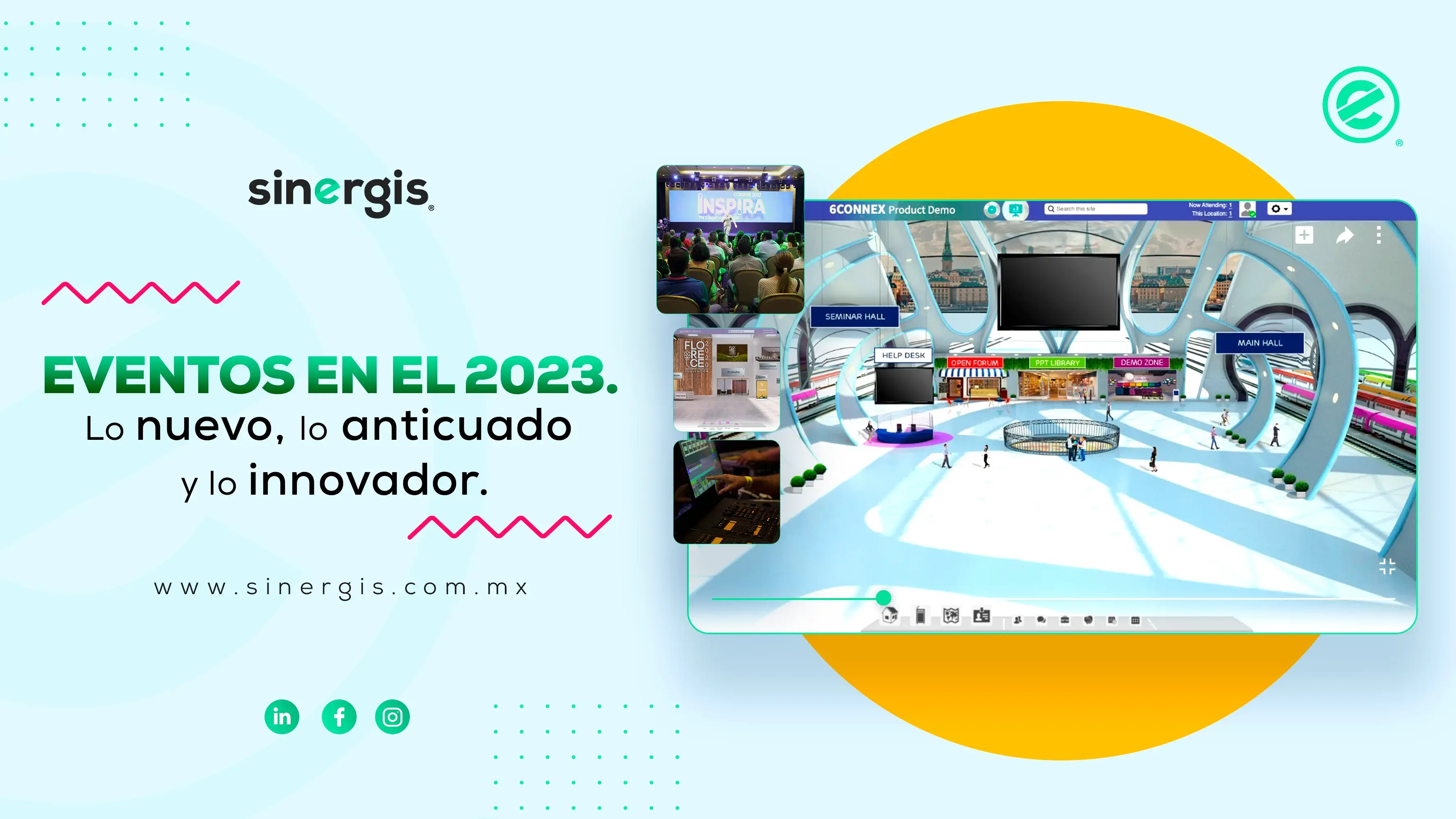 Eventos en el 2023 lo nuevo, lo anticuado, lo innovador