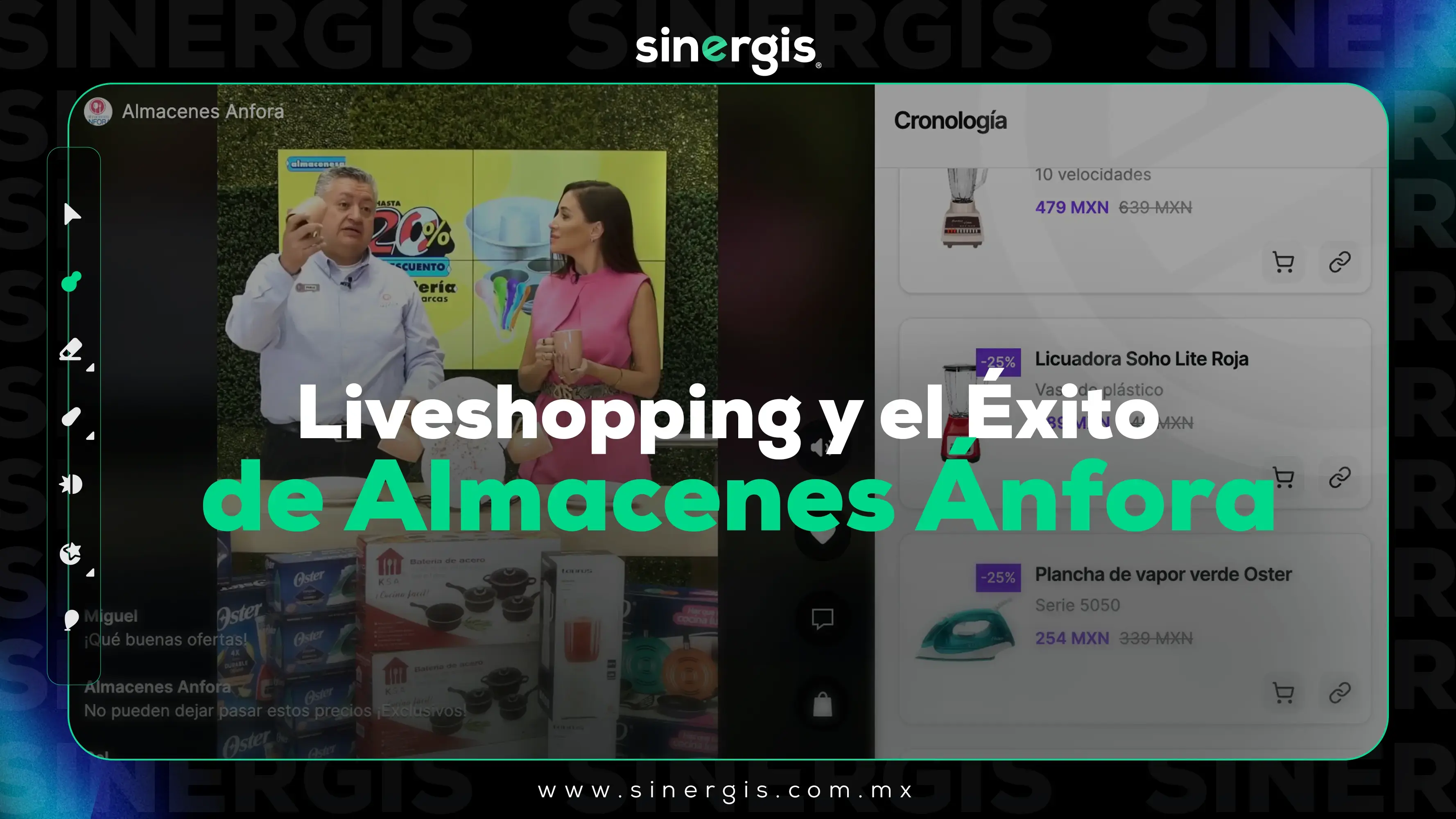 Liveshopping Almacenes Ánfora