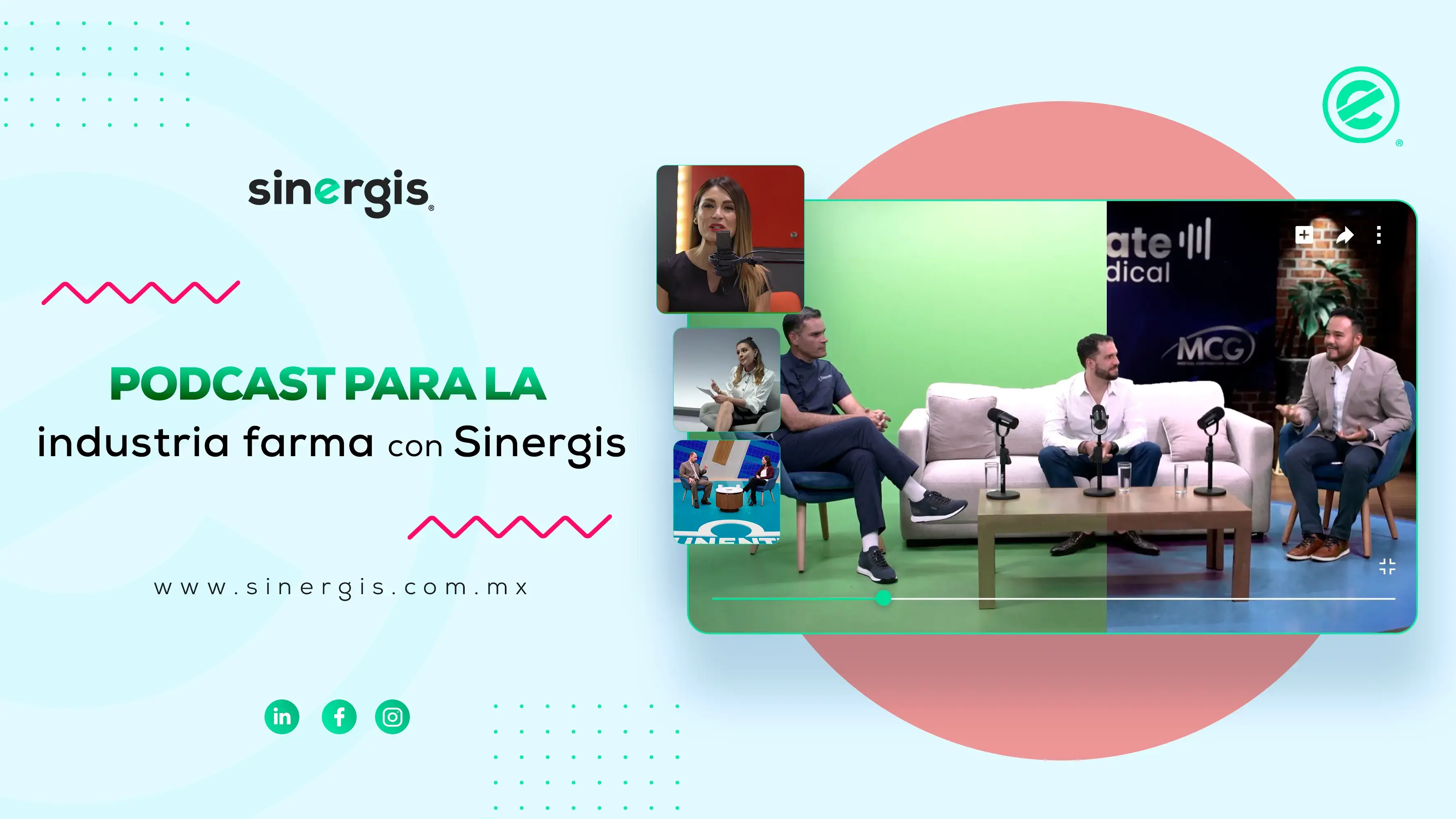 Podcast para la industria farmacéutica