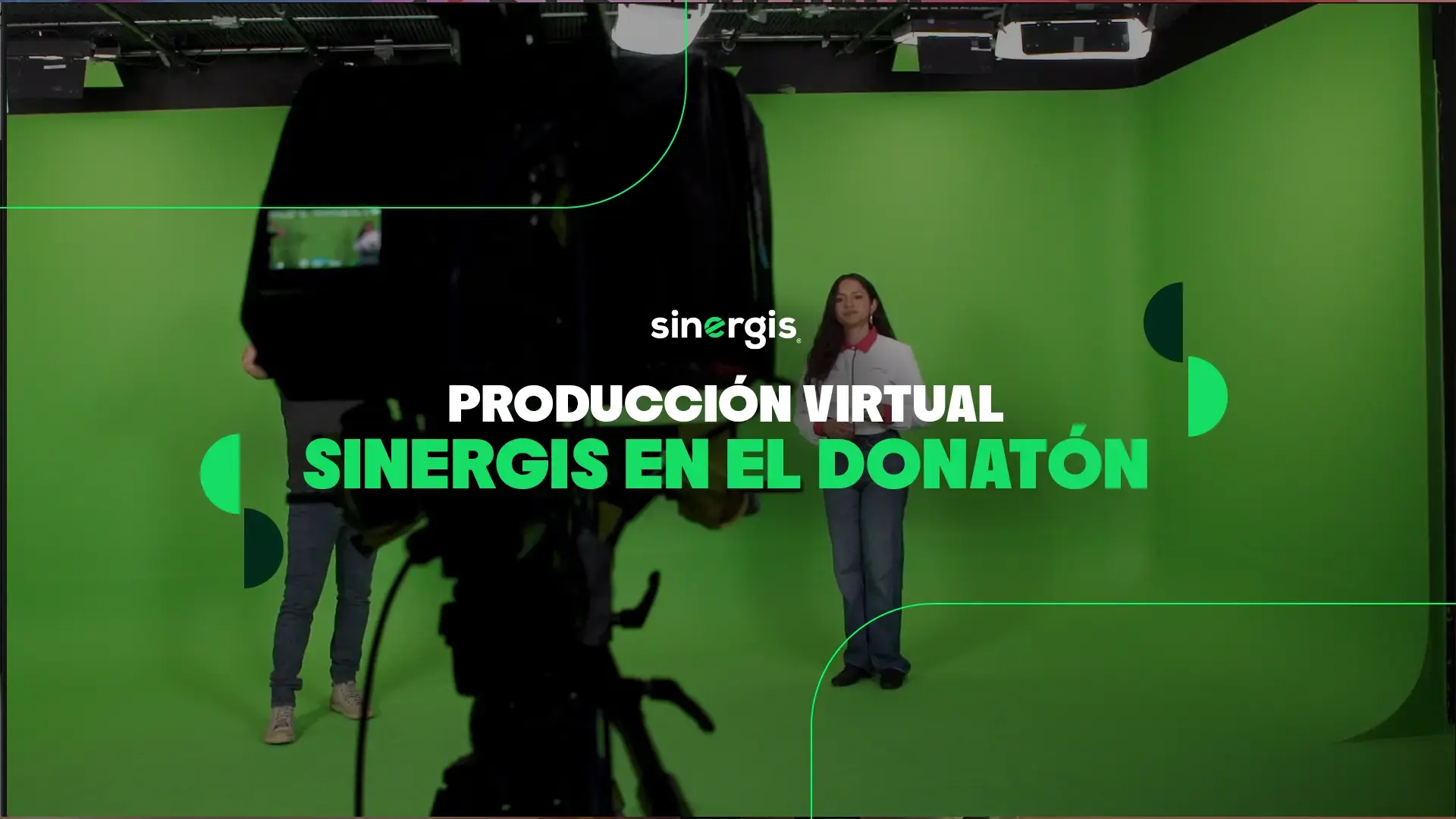 Producción virtual Sinergis en el donatón