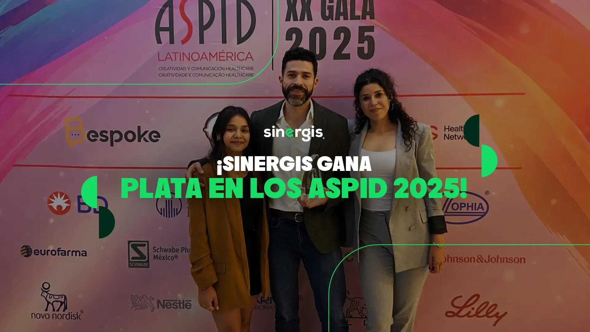 Sinergis gana plata en los ASPID 2025
